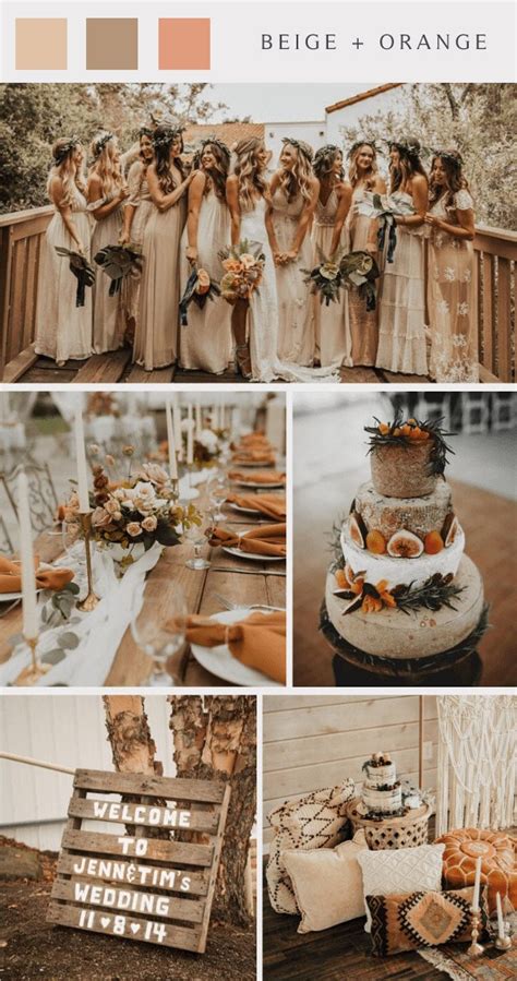 Top 8 Neutral Fall Wedding Colors 2024 | CFC