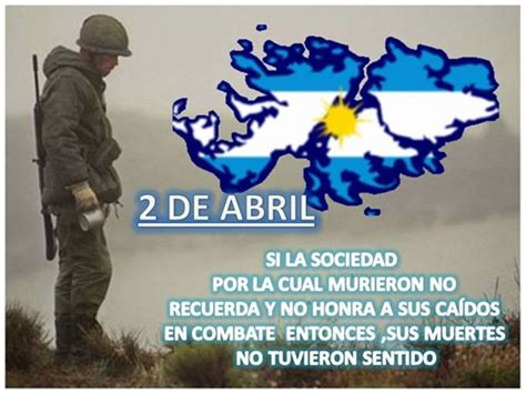 2 de abril de 2019 actualizado: 2 de Abril día del Veterano y de los caídos en la guerra ...