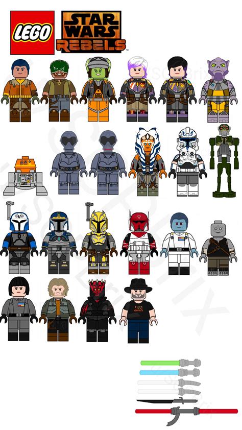 Lego Star Wars Rebels Cmf Updatedl Rlegostarwars