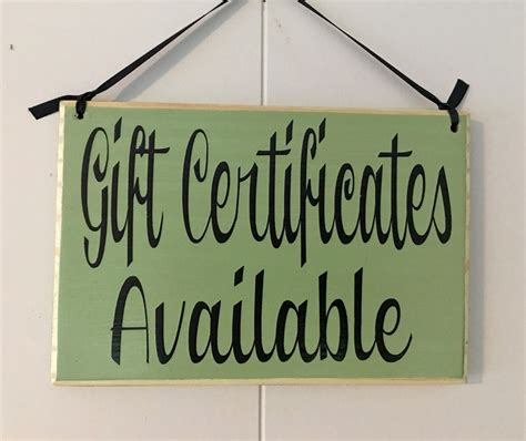 T Certificates Available 8x6 Custom Wood Sign Store Shop Etsy