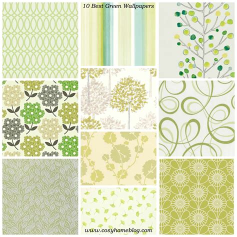 Spring Greens 10 Green Wallpaper Decorating Ideas