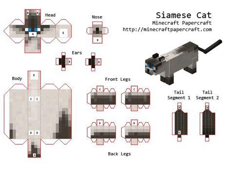 Mobs Paper Craft