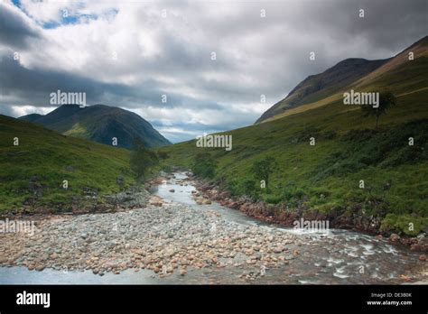 The River Etive And Ben Starav Glen Etive Highland Stock Photo Alamy