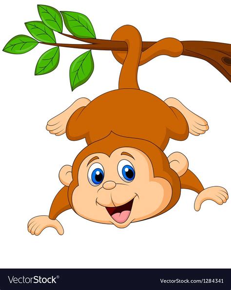 Jungle Cartoon Cartoon Monkey Baby Cartoon Cute Cartoon Paint