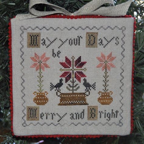 Abby Rose Designs ~ Merry & Bright | Rose design, Merry and bright, Bright cross stitch