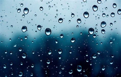 Обои стекло вода капли макро дождь настроение окна капля на
