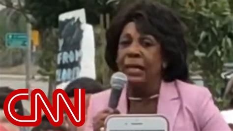 maxine waters cancels events after she received a very serious death threat think americana