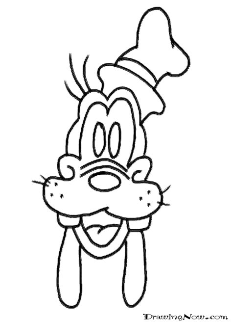 Goofy coloring pages feature this endearing friend of mickey mouse along with his other friends like donald duck, minnie mouse and pluto in different themes and backgrounds. Print this page - DrawingNow