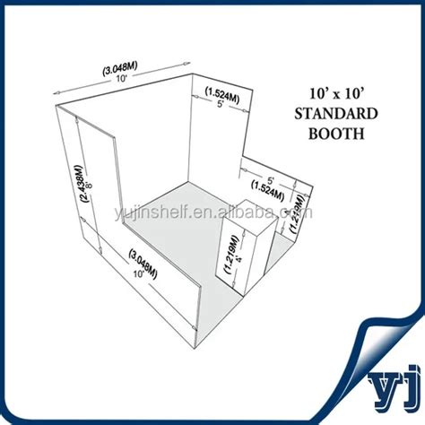 10x10 Booth Layout