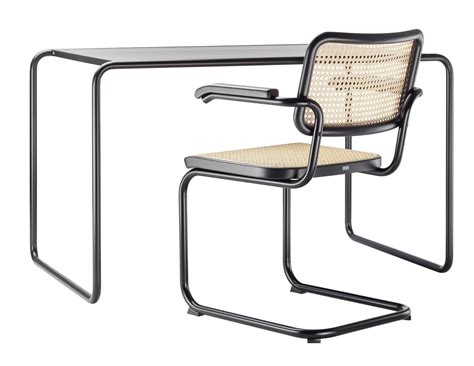 Unser team hat eine große auswahl an marken ausführlich analysiert und wir präsentieren ihnen als. S 285/0 Stahlrohr Schreibtisch Thonet - einrichten-design.de