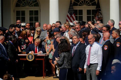 Trump Signs 911 First Responders Relief Bill The Daily Caller