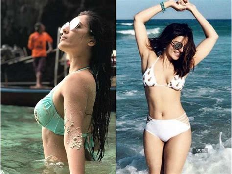 Puja Banerjee To Shama Sikander Tv Actresses Who Rocked The Bikini Look The Times Of India