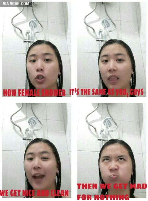 How Female Shower 9gag
