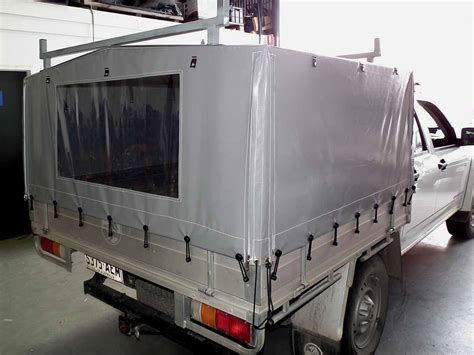 Piranha deluxe fibreglass ute canopies have a stylish aerodynamic body design with integrated spoiler and led brake light, tinted windows, roof rails, interior light, carpet lining, and more as standard. Ute Canopies - Adelaide Annexe & Canvas