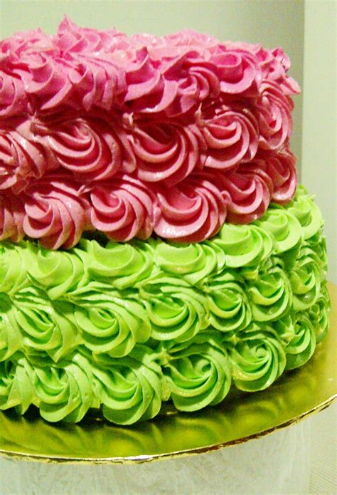 Just Lildaisy Ampang Tiered Rosette Cake