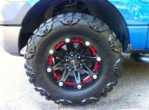 Ford F150 Nitto Mud Grappler Ballistic Jester Rough Country Level