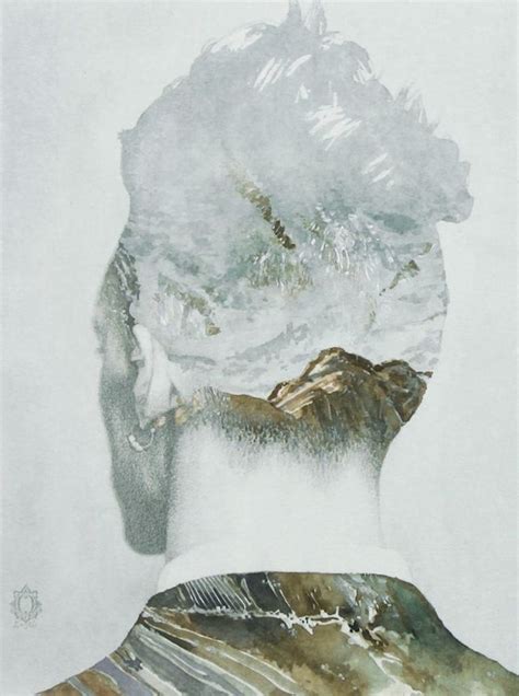 Double Exposure Painting At Explore Collection Of