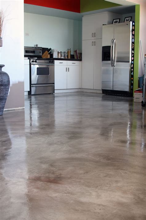 Astonishing Concrete Floor Kitchen Ideas Tastesumo Blog