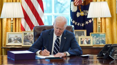 5 Significant Bills And 5 Executive Orders Biden Signed In His First