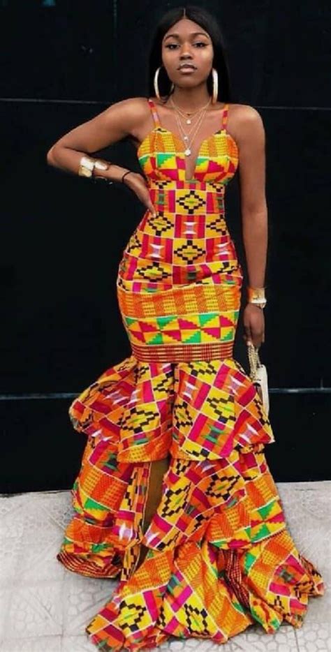 African Mermaid Prom Dressafrican Clothing For Womenafrican Etsy