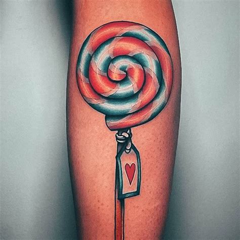 Top 100 Best Lollipop Tattoos For Women Sucker Design Ideas