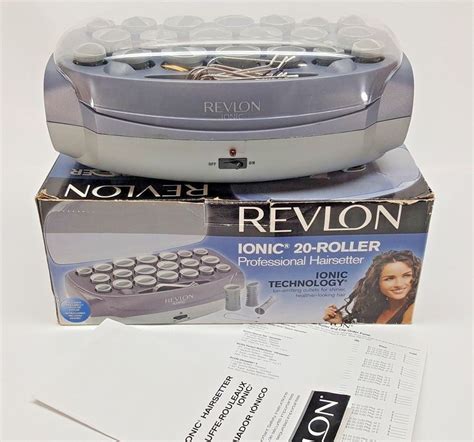 Revlon Ionic 20 Roller Ionizer Rv261 Professional Hairsetter Hot Hair