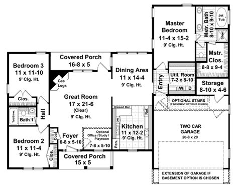 For more information about this house with floor plan, contact (home design palakkad) amvi infra palakkad kerala mob : Ranch Style House Plan - 3 Beds 2 Baths 1600 Sq/Ft Plan ...