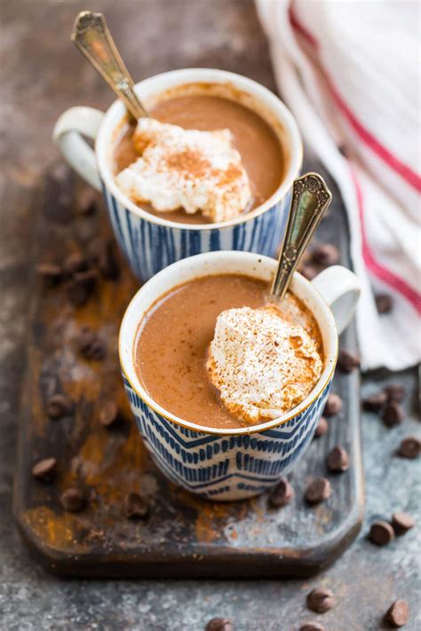 Healthy Hot Chocolate Easy Recipe For Low Fat Or Vegan Hot Chocolate