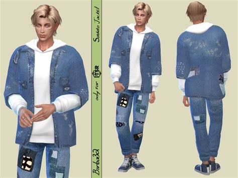 Sashiko Jacket The Sims 4 Catalog