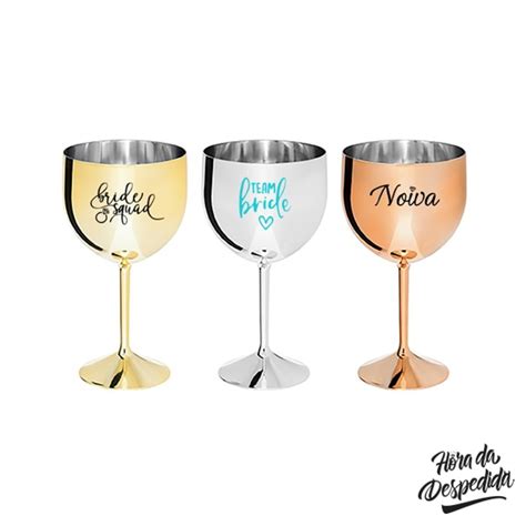 Taça de Gin Metalizada Personalizada no Elo7 | Hora da ... O gin é uma bebida destilada à base de cereais, que posteriormente passa por um processo de infusão com zimbro e outras a taça gin 600 ml tem o tamanho e formato ideal para preparo de coquetéis como a gin tônica.