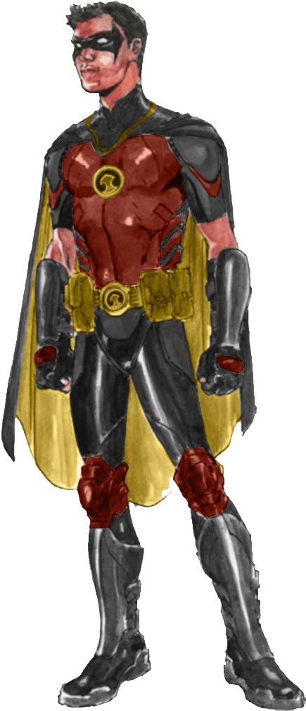 Download New Red Robin Costume Full Size Png Image Pngkit