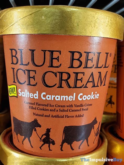 SPOTTED Blue Bell Salted Caramel Cookie Ice Cream The Impulsive Buy