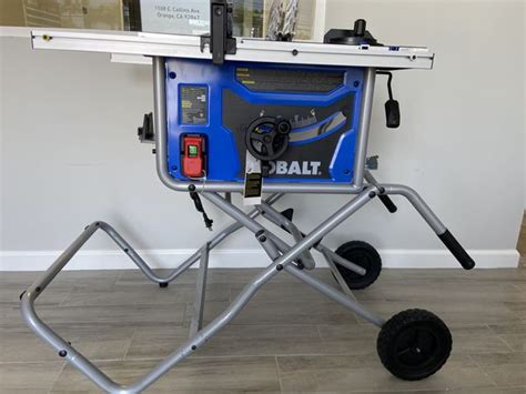 Kobalt 10 Inch Portable Table Saw With Stand New For Sale In Orange Ca