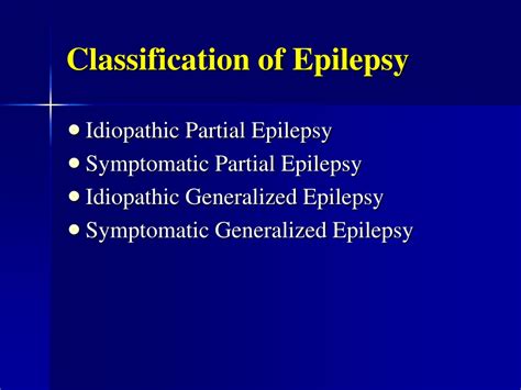 Ppt Advances In The Diagnosis And Treatment Of Epilepsy Powerpoint