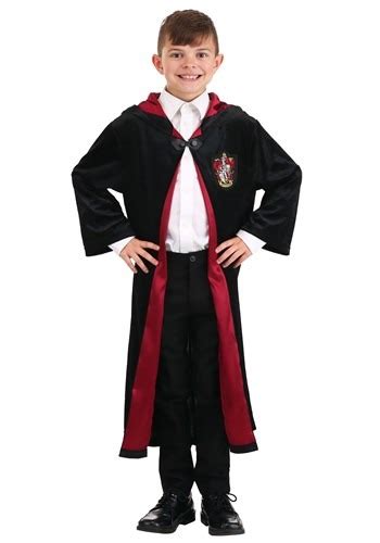 Kids Harry Potter Deluxe Gryffindor Robe Costume