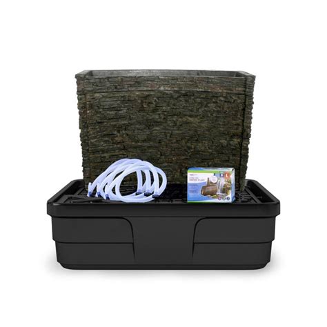 Aquascape 78269 32 In Stacked Slate Spillway Wall Landscape Fountain