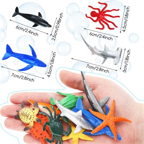 Buy 72 Packs Ocean Sea Animal Sea Animals Figurines Assorted Sea