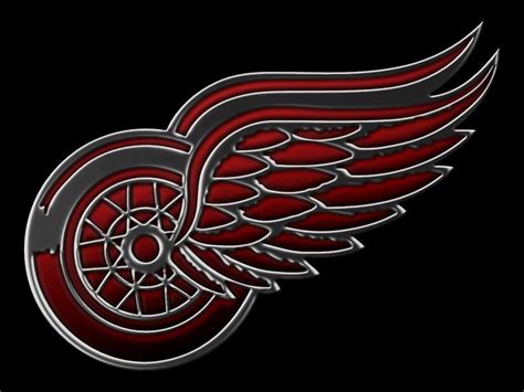 Black And White Detroit Red Wings Logo Logodix