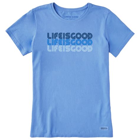 women s retro lig stack crusher tee life is good® official site