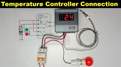 How To Do Temperature Controller Connection With Thermocouple Electricaltechnician Youtube