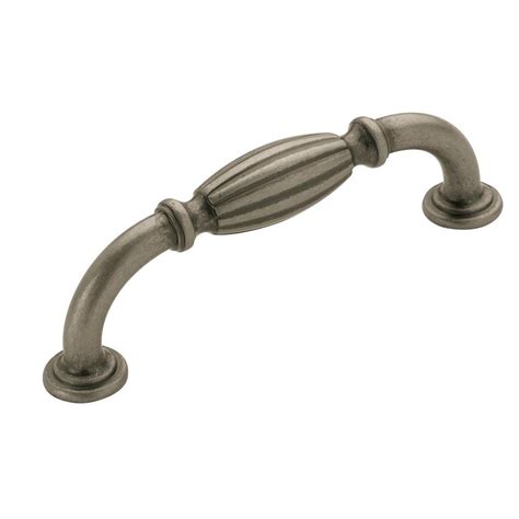 Richelieu Hardware 3 34 In Brushed Nickel Pull Bp0874195 The Home Depot
