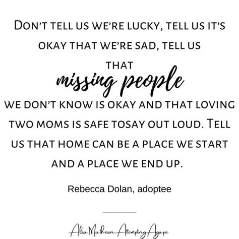 Adoption And Foster Care Quotes Alisa Matheson Of Attempting Agape