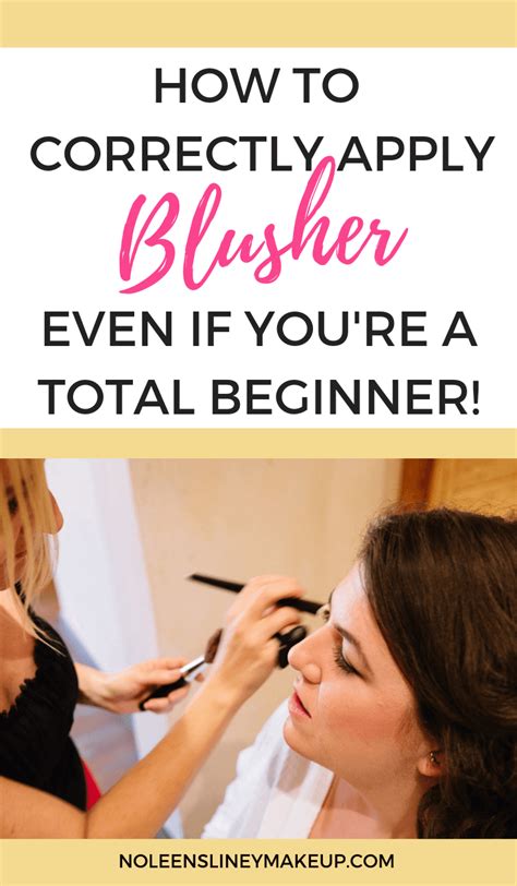 The Correct Way To Apply Blusher Noleen Sliney Makeup Blusher How To Apply Blush How To