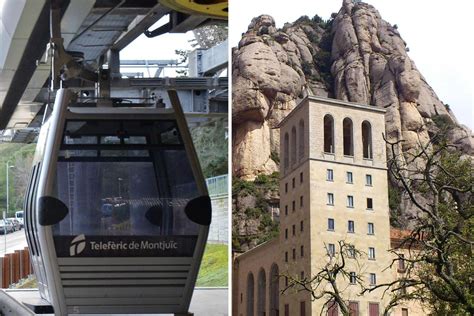 Barcelona Highlights And Montserrat Mountain With Cog Wheel Train Gray Line