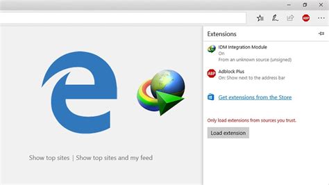 How to add idm extension to microsoft edge? Integrate Internet Download Manager (IDM) with Microsoft ...