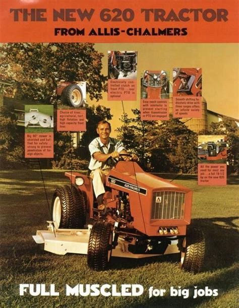 Allis Chalmers 620 Ad Old Tractors Vintage Tractors John Deere