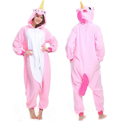 Super Soft Pink Unicorn Onesie Pajamas For Adult Online Sale