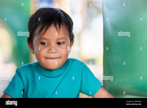 Young Boy Biting Lip Hi Res Stock Photography And Images Alamy