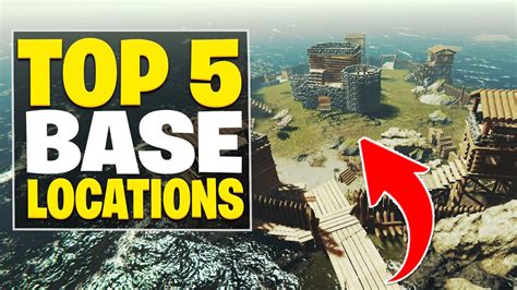 Top 5 Best Base Locations In Sons Of The Forest The Forest 2 Base