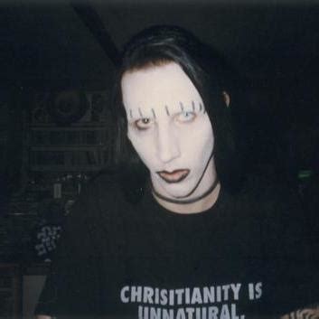Marilyn manson merch store art store social networks. young marilyn manson on Tumblr